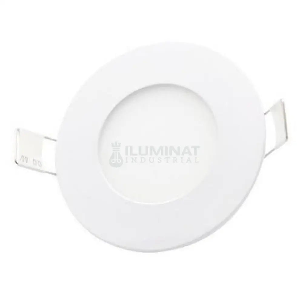 Spot Led 3W Slim Rotund Alb / ⌀83Mm Incastrabil Led Spot Light