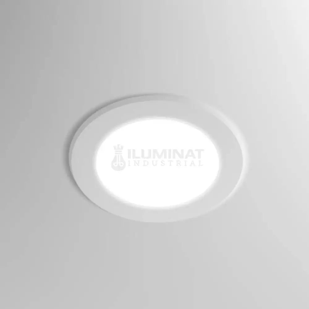 Spot Led 6W Eco Rotund Alb / ⌀100Mm Incastrabil Led Spot Light