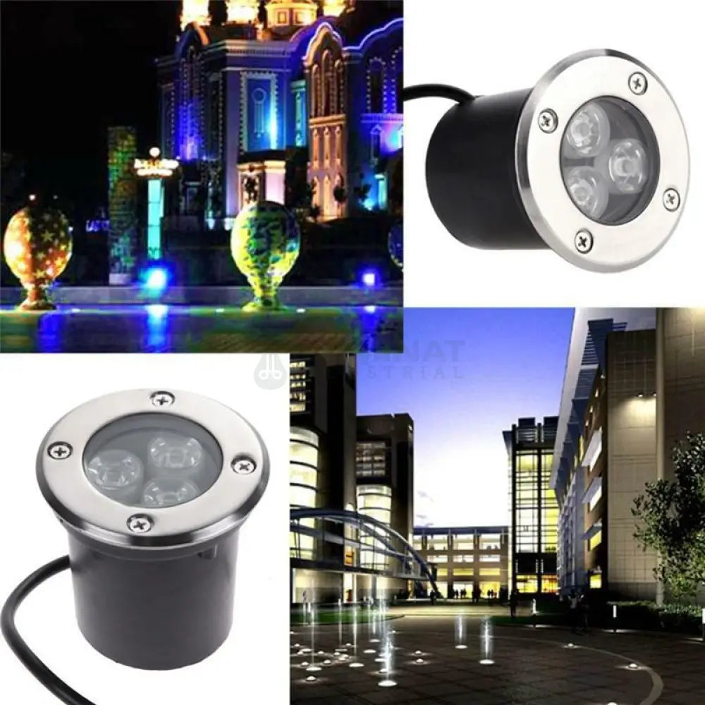 Spot Led Exterior 3W Pardoseala Incastrabil 220V Exterior Lamp