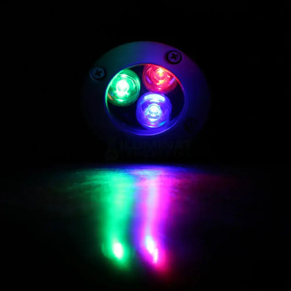 Spot Led Exterior 3W Rgb Pardoseala Incastrabil 12V Exterior Lamp