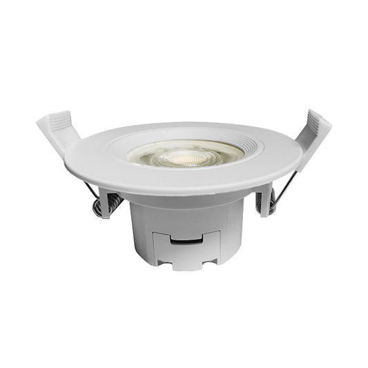 Spot LED 7W Incastrabil CCT cu 3 Lumini Rotund Alb pentru Exterior IP54