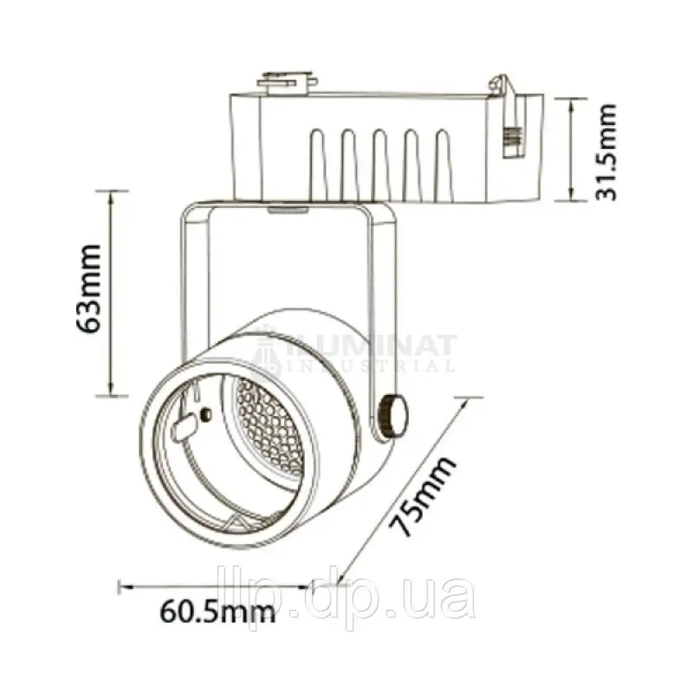 Spot Magazin Sina Dakar Fasung Gu10 Track Light