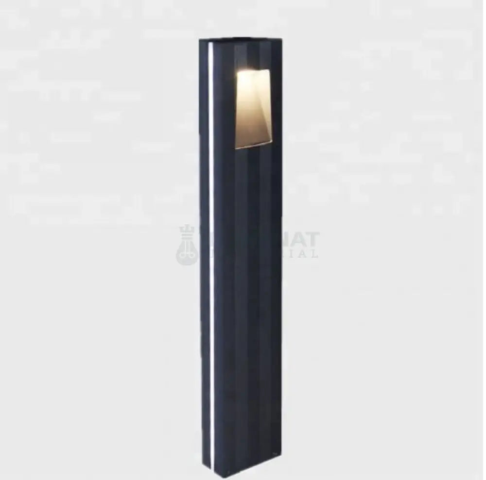 Stalp Iluminat Ornamental Led Ip65 Cu Telecomanda 2X3W Si Rgb 1M