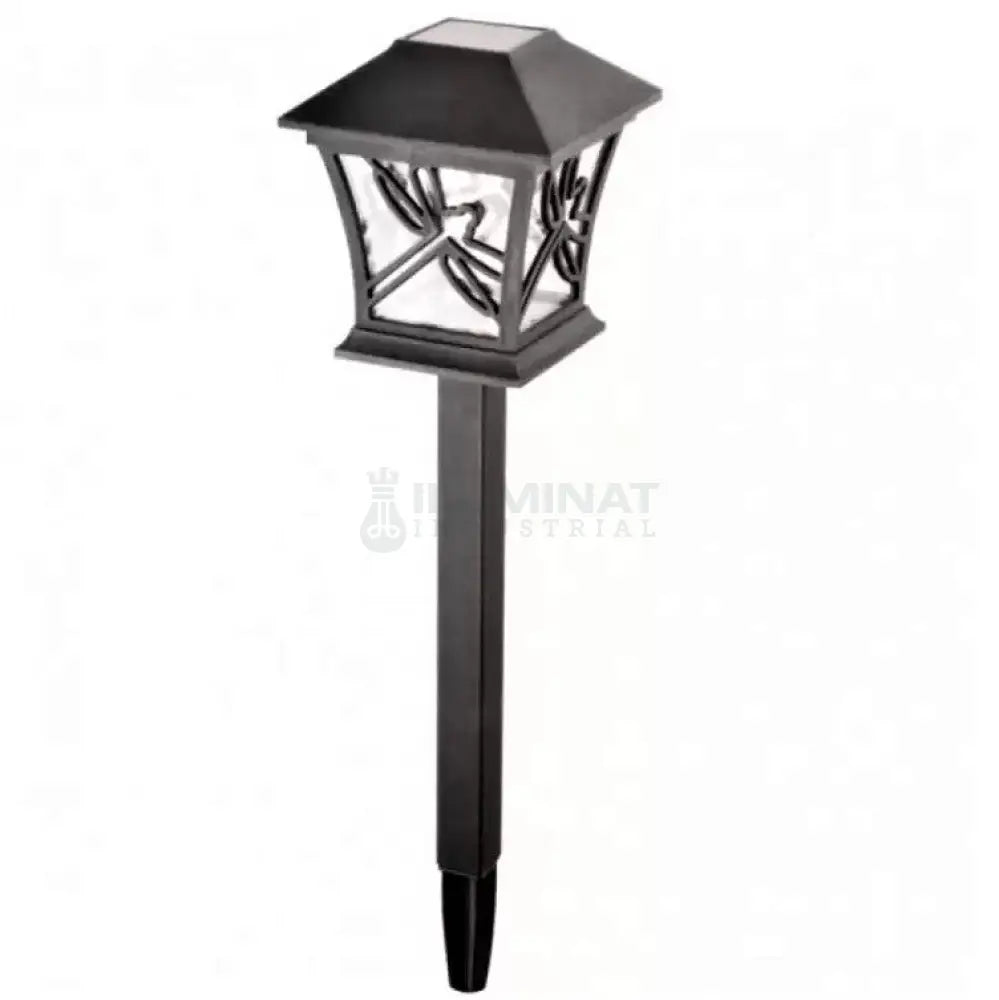 Stalp Led Gradina Cu Incarcare Solara Kiskin Solar Lamp