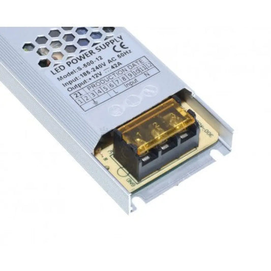 Sursa Alimentare 500W 12V Slim Metal